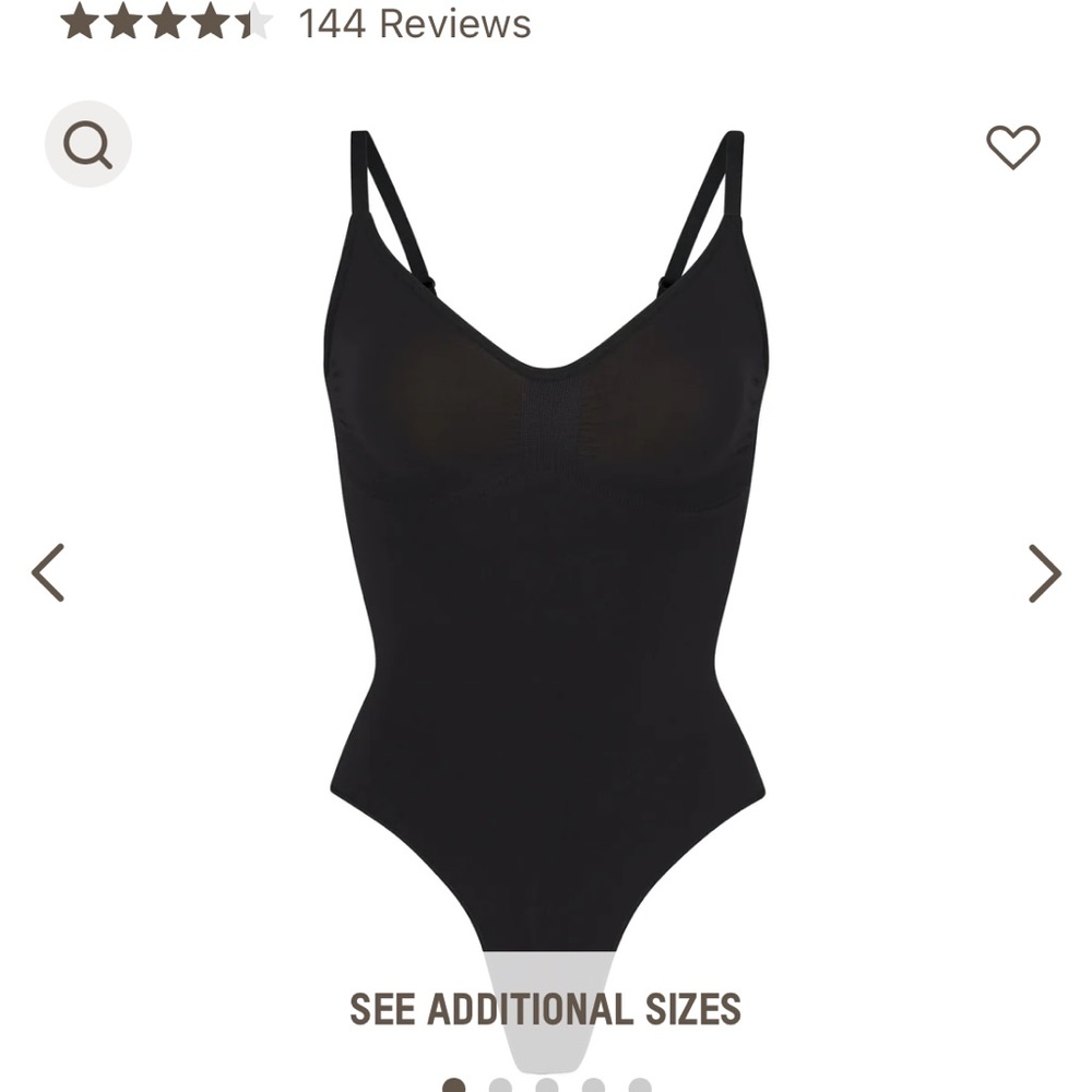 Skims Sculpting Thong Bodysuit